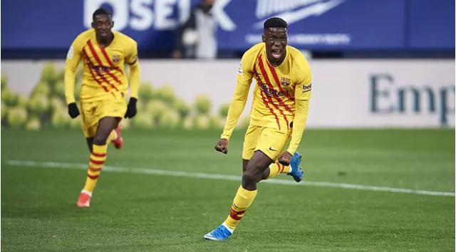 18岁小将锁胜，巴萨客场8连胜距马竞2分